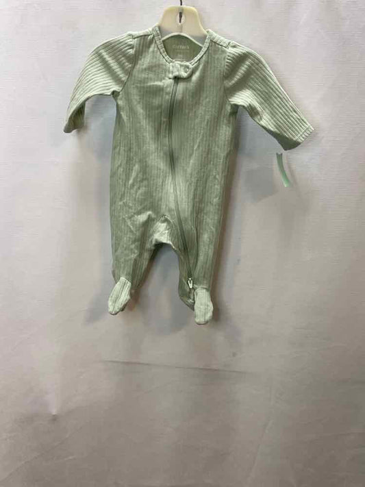 Carters (C) Green Infant Size 3 MO 1PCSleepwear
