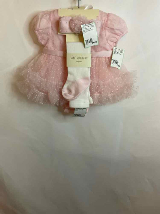 Cynthia Rowley (A) Pink Infant Size 3 MO 3PC Dressy