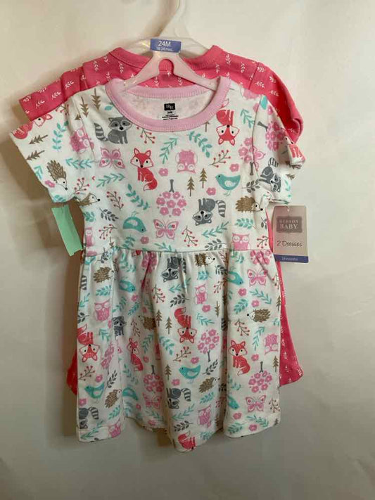 Hudson Baby (D) Pink Infant Size 24 MO CasualDress