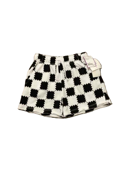 Grayson Mini (D) White Black Toddler Size 4T Boy's ShortBasic
