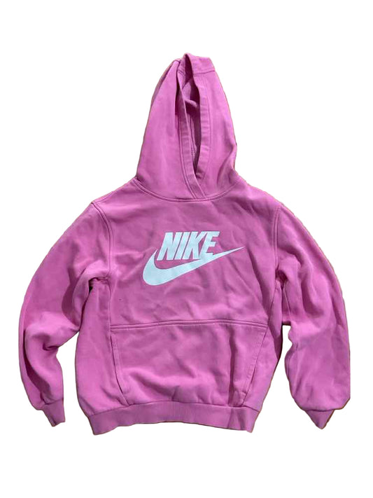 Nike (B) Pink Youth Size Large Girl's AthleticSweatshirt