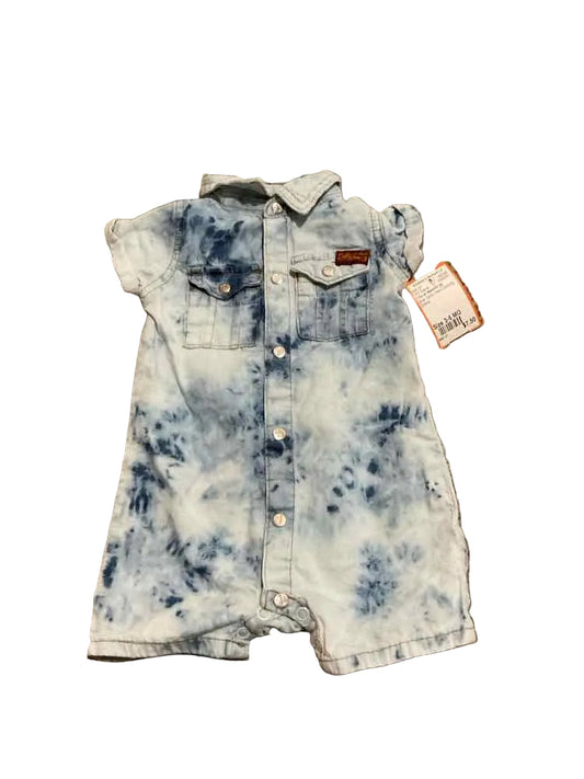 7 for all Mankind (A) Blue Infant Size 3-6 MO Girl's 1PC Casual