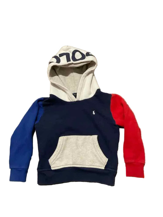Ralph Lauren (A) Red White Blue Toddler Size 4 Boy's Sweatshirt