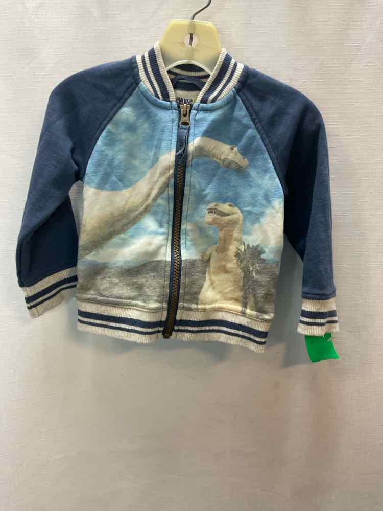 Genuine Kids (D) Dino Print Infant Size 12 MO Sweatshirt