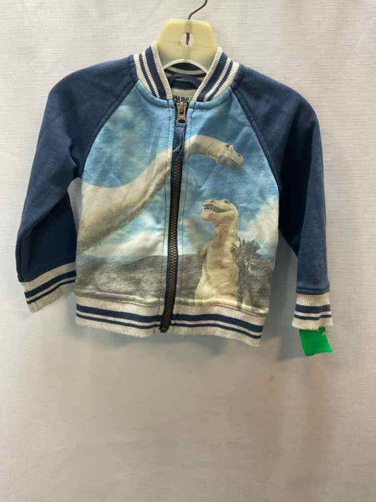 Genuine Kids (D) Dino Print Infant Size 12 MO Sweatshirt