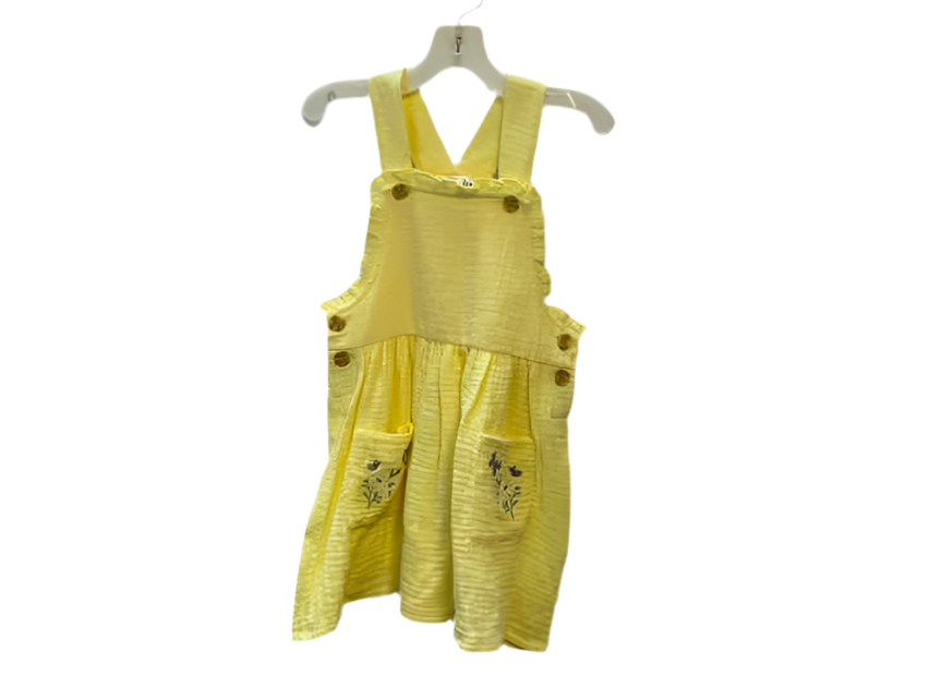 Emma & Elsa (D) Yellow Toddler Size 4 CasualDress