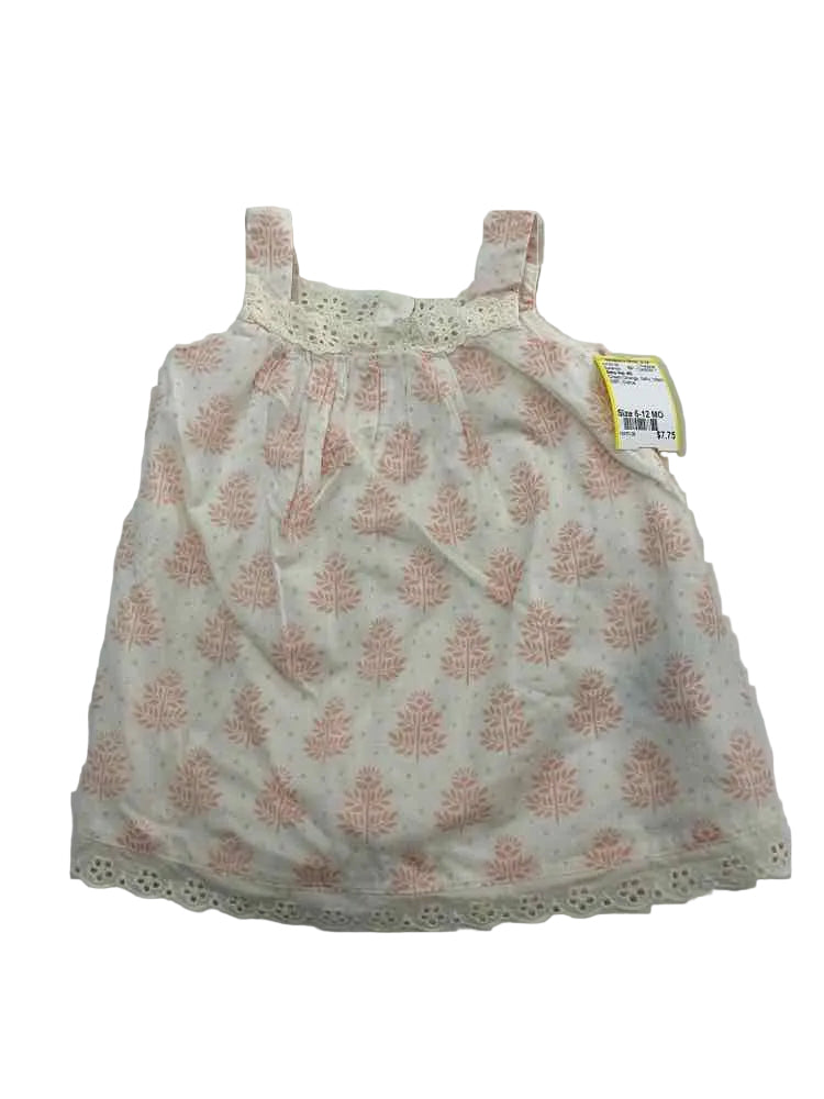 Baby Gap (B) Cream Orange Infant Size 6-12 MO Girl's Sundress