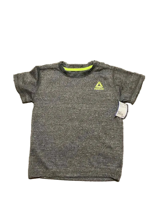 Reebok (B) Green Gray Toddler Size 4T Boy's AthleticTopSS