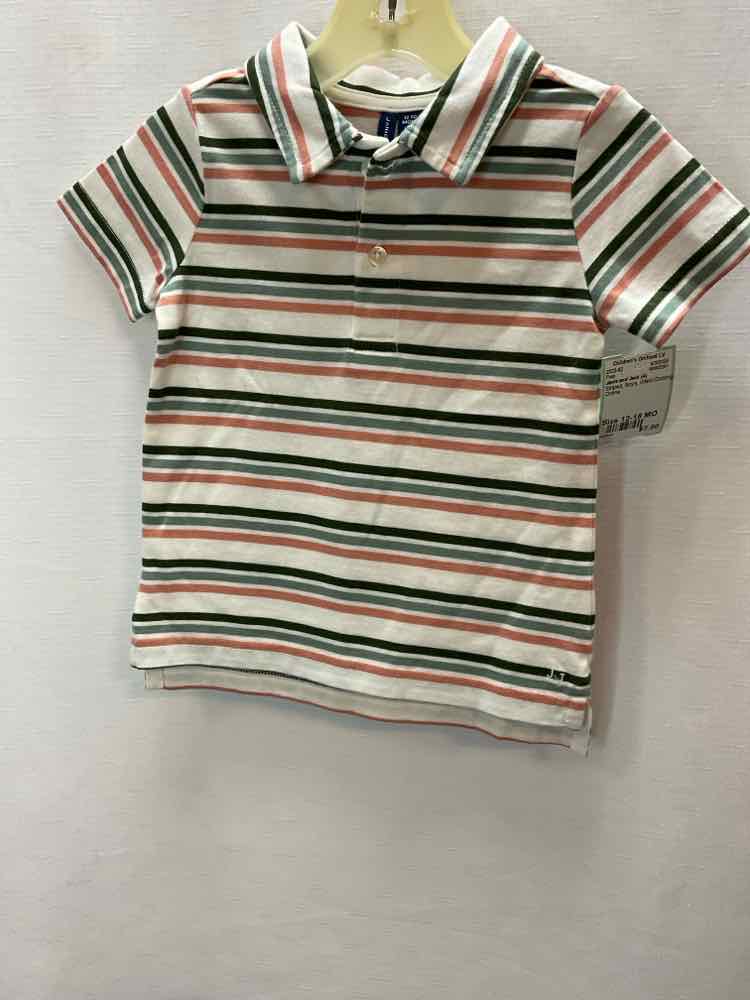 Janie and Jack (A) Striped Infant Size 12-18 MO Polo