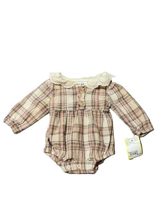 Nicole Miller (A) Plaid Infant Size 0-3 MO Girl's 1PC Casual