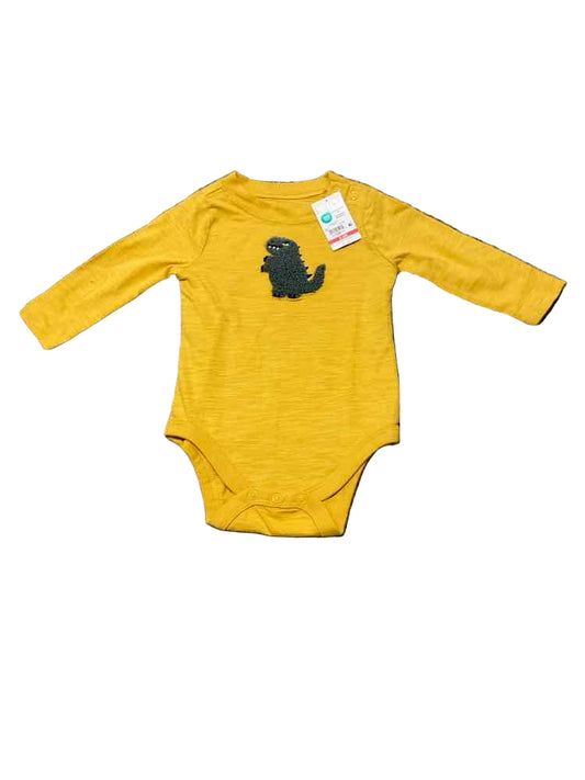 Garanimals (E) Yellow Infant Size 3-6 MO Boy's LSTop