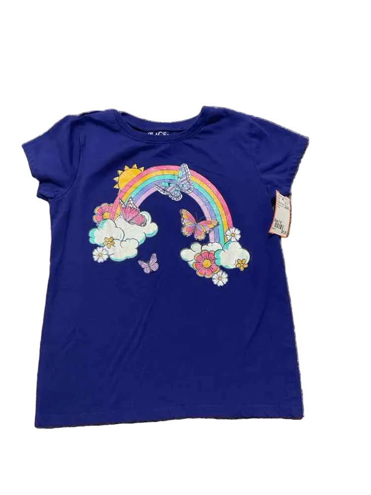 Children's Place (D) Rainbow Youth Size 7-8 Girl's SSTop
