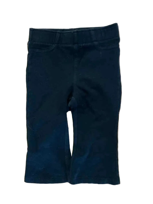 Cat and Jack (D) Black Infant Size 18 MO Girl's PantBasic