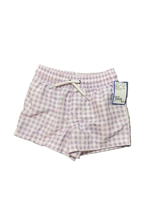 Carters (C) Gingham Toddler Size 2T Boy's SwimTrunks