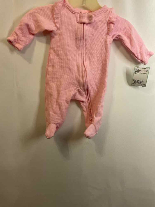 Carters (C) Pink Infant Size Preemie 1PCSleepwear