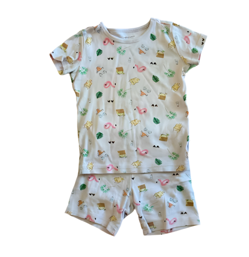 Janie and Jack (A) Purple Toddler Size 5 2PCSleepwear