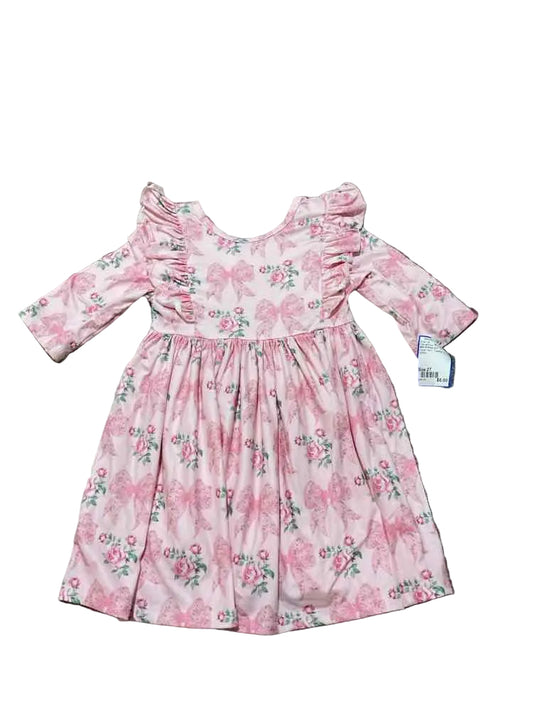 Mila & Rose (C) Floral Toddler Size 2T Girl's CasualDress