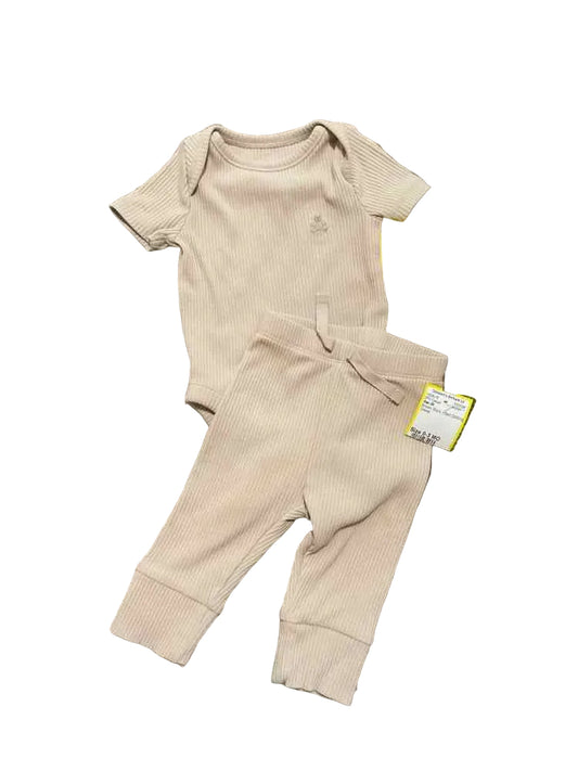 Gap (B) Brown Infant Size 0-3 MO Boy's 2PC Casual
