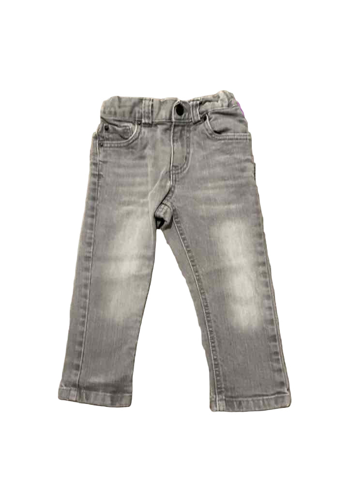 Cat and Jack (D) Gray Toddler Size 2T Boy's Jeans
