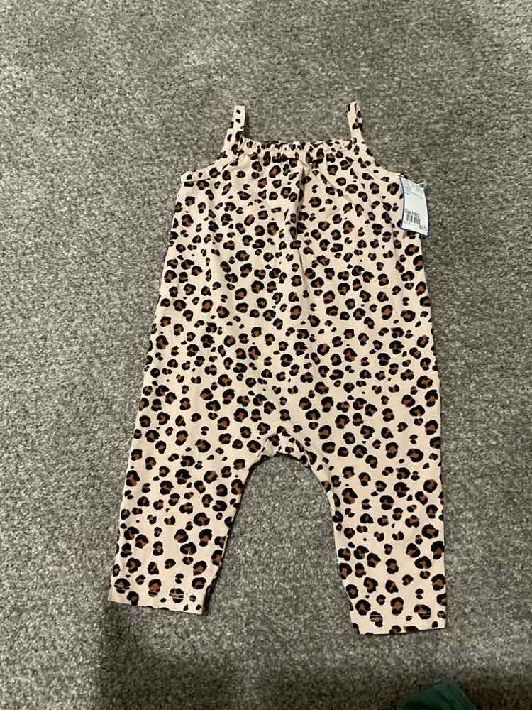 H & M (D) CHEETAH PRINT Infant Size 6 MO Girl's 1PC Casual