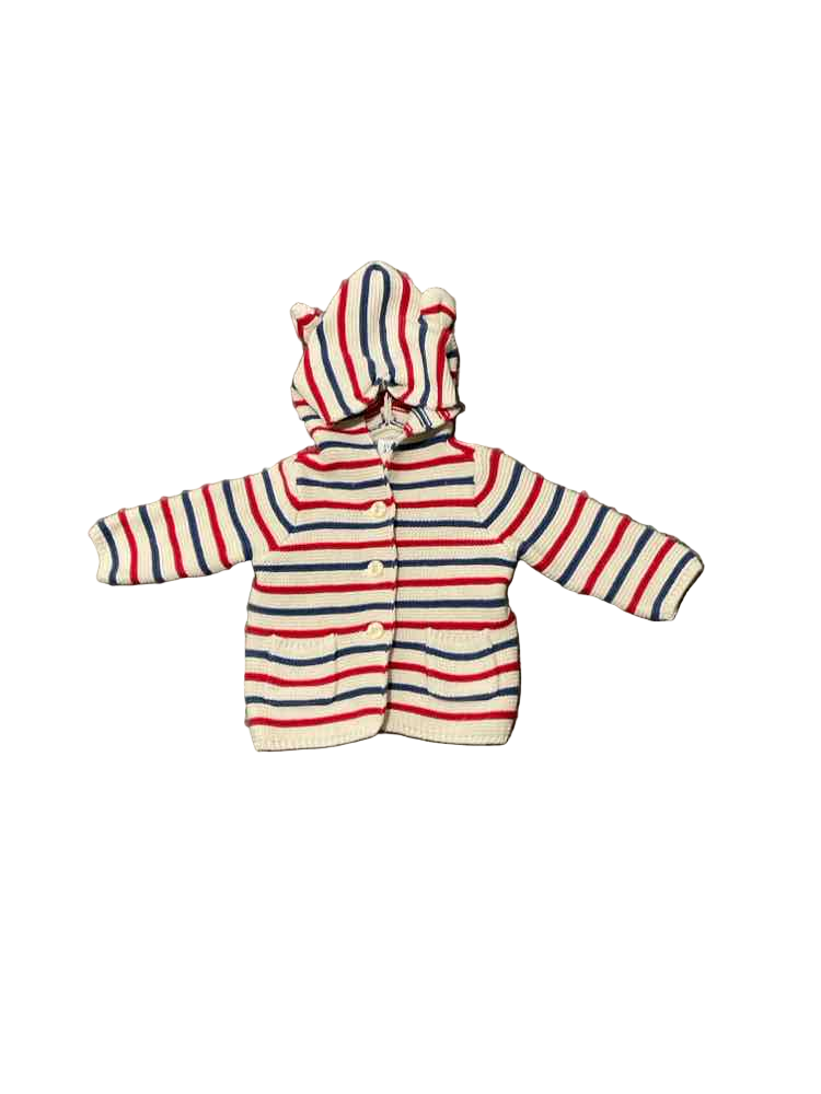 Baby Gap (B) Red White Blue Infant Size 3-6 MO Girl's SweaterHeavy