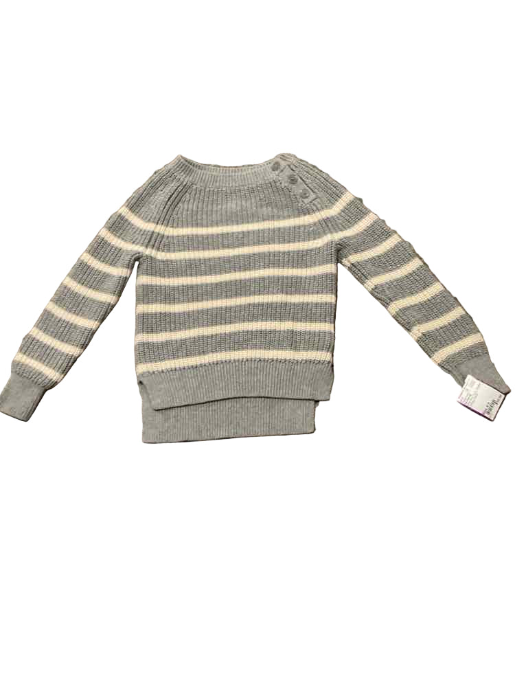 Gap Kids (B) White Gray Toddler Size 4-5 Boy's SweaterHeavy