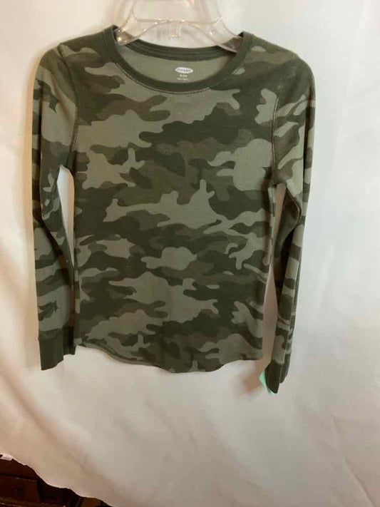 Old Navy (C) Camo Youth Size 14 LSTop