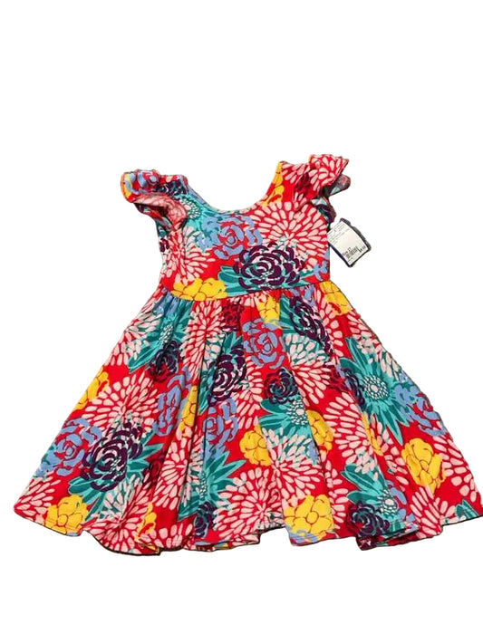 Dot Dot Smile (C) Floral Toddler Size 2T Girl's CasualDress