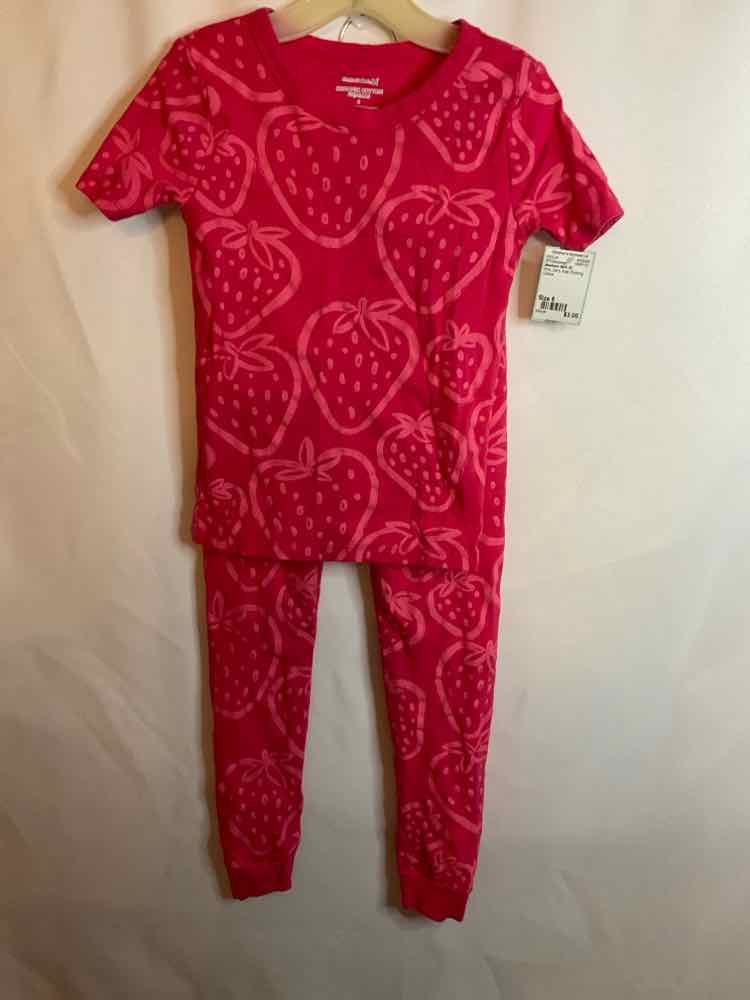 Members Mark (E) Pink Youth Size 6 2PCSleepwear