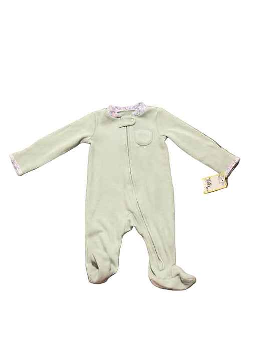 Carters (C) Green Infant Size 3 MO Girl's 1PCSleepwear