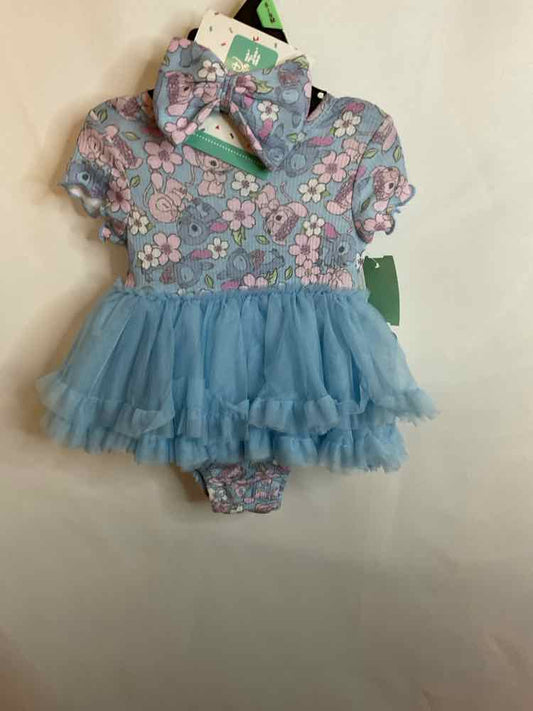 Disney Babies (C) Blue Infant Size 6-9 MO 2PC Casual
