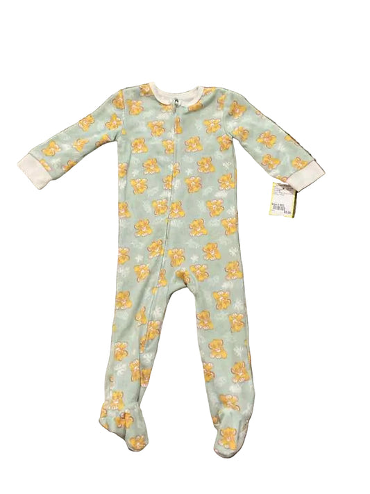 Disney (B) Green Yellow Infant Size 6 MO Boy's 1PCSleepwear