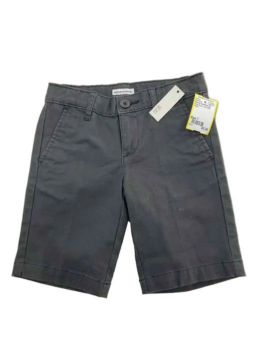 Amazon Essentials (D) Gray Youth Size 7 Boy's ShortChino