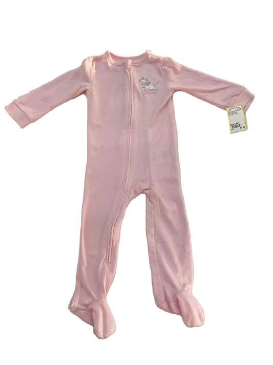 Disney Babies (C) Pink Infant Size 9 MO Girl's 1PCSleepwear