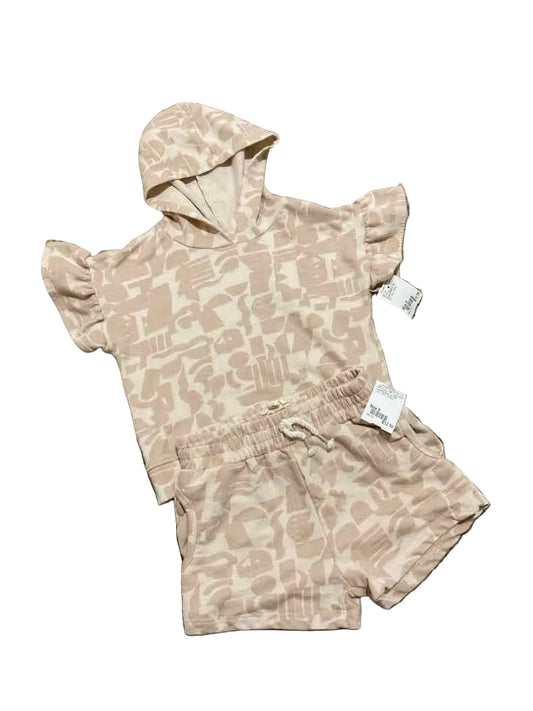Jessica Simpson (B) Tan Youth Size 6 Girl's 2PCCasual