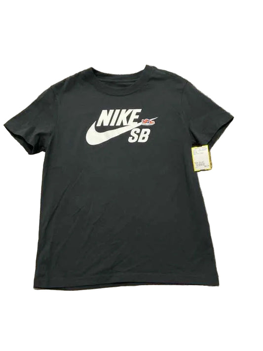Nike (B) Black Youth Size Small Boy's SSTop