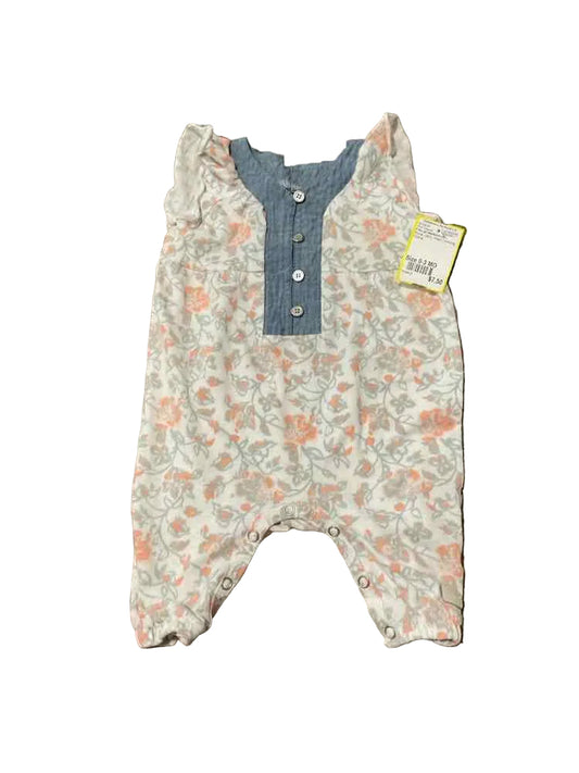 7 for all Mankind (A) Floral Infant Size 0-3 MO Girl's 1PC Casual