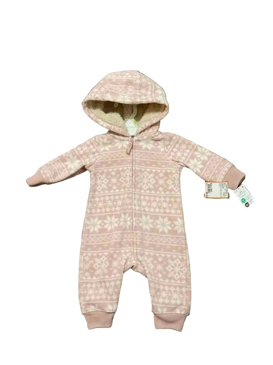 Carters (C) White Pink Infant Size 3 MO Girl's 1PC Casual