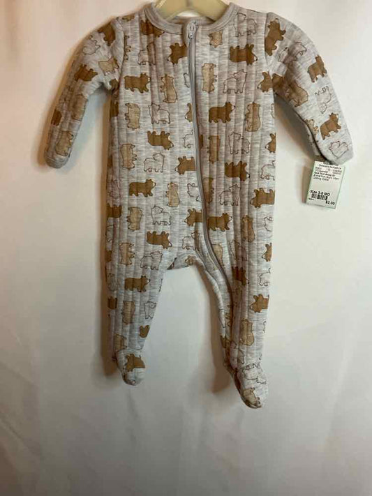 Duck Duck Goose (D) Animal Print Infant Size 3-6 MO 1PCSleepwear