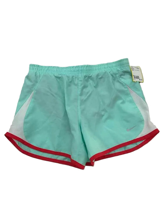 Nike (B) Teal Youth Size Large Girl's ShortAthletic