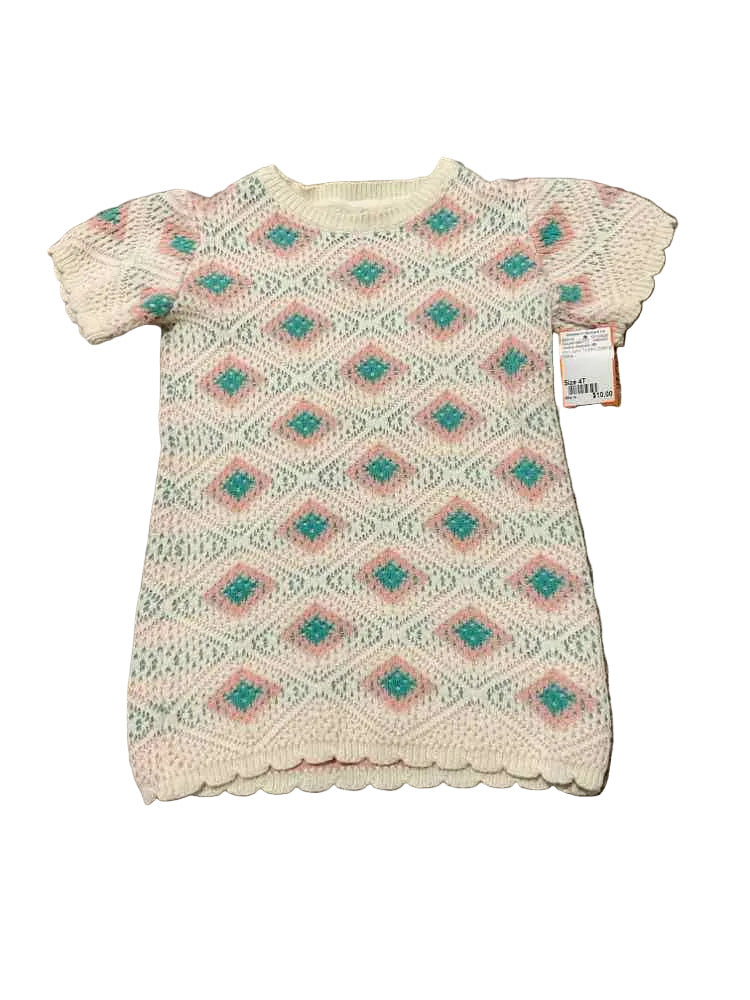 Jessica Simpson (B) Print Toddler Size 4T Girl's CasualDress