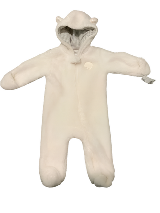 Just One You (D) White Infant Size 9 MO Girl's 1PC Snowsuit