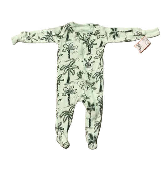 Members Mark (E) Green Infant Size 3 MO Boy's 1PCSleepwear