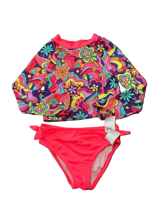 Penelope Mack (C) Multi-Color Youth Size 7 Girl's 2PCSwimwear
