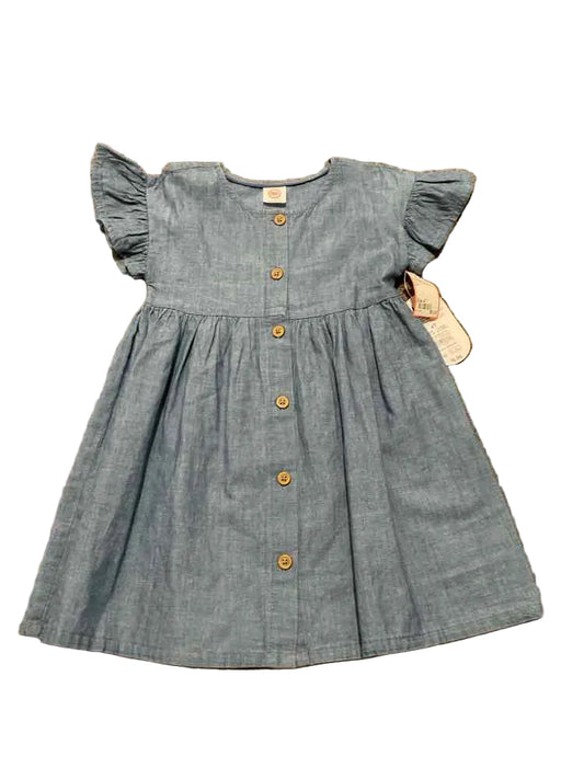 Wonder Nation (E) Blue Toddler Size 4T Girl's CasualDress