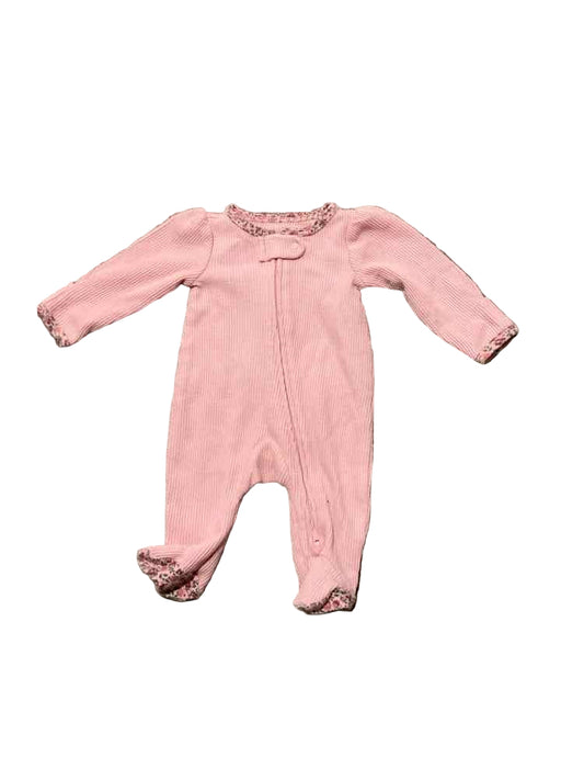 Carters (C) Pink Infant Size Preemie Girl's 1PCSleepwear