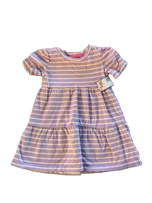 Gap Kids (B) White Purple Toddler Size 2T Girl's CasualDress