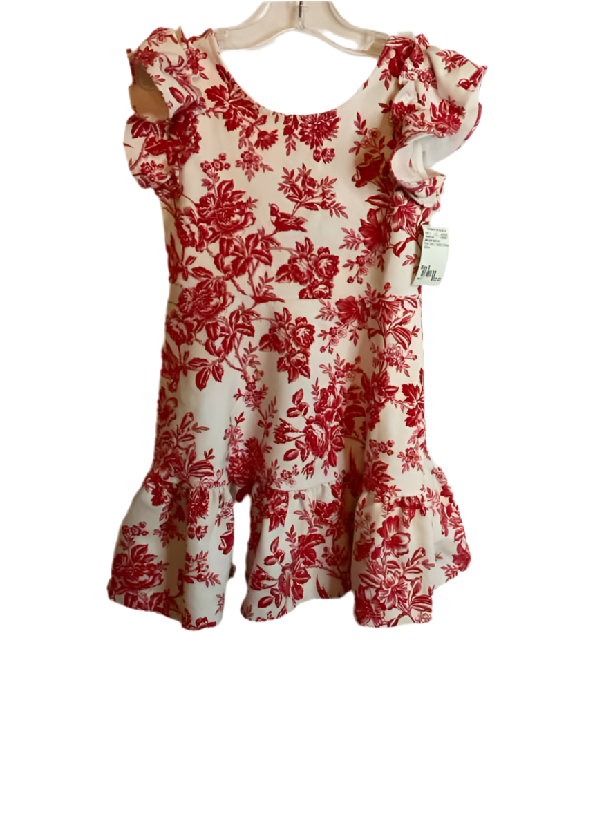 Janie and Jack (A) Floral Toddler Size 5 CasualDress