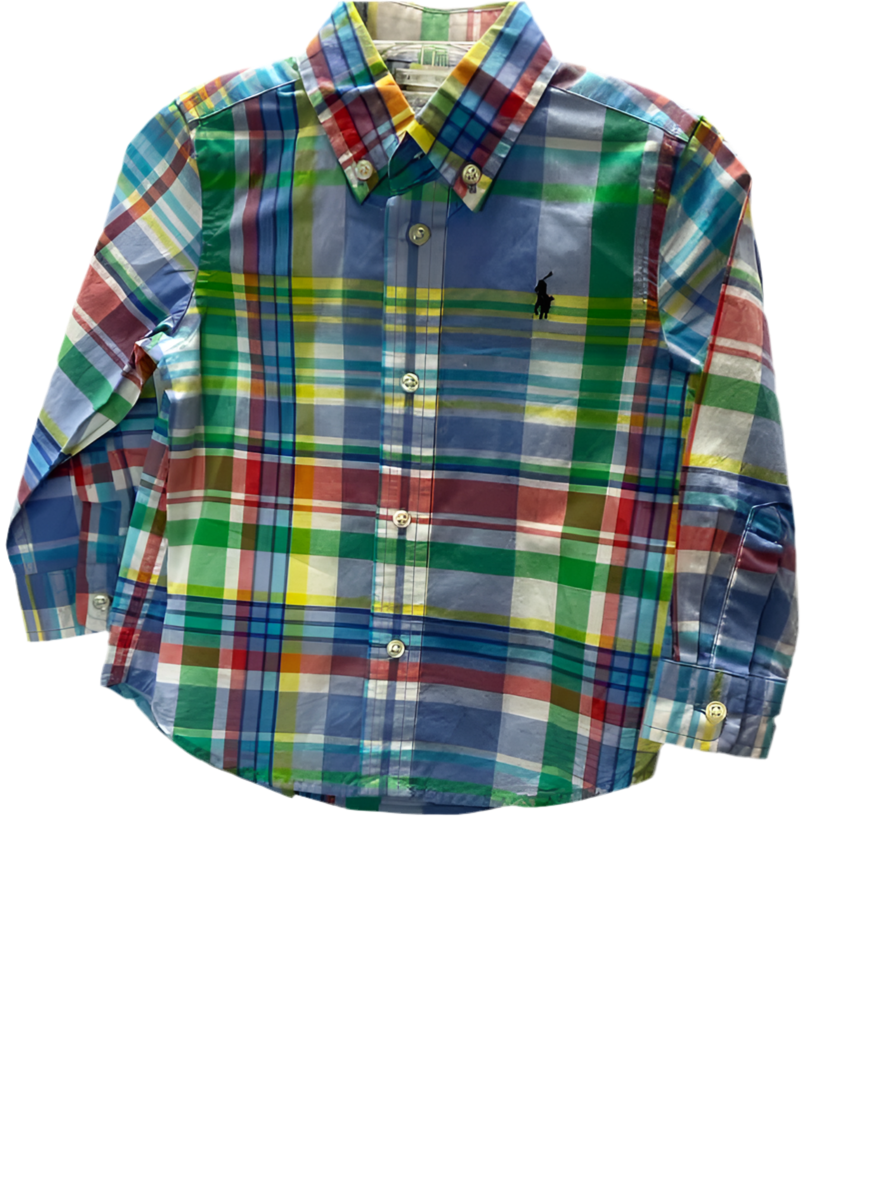 Polo Ralph Lauren (A) Striped Infant Size 18 MO ButtondownLS