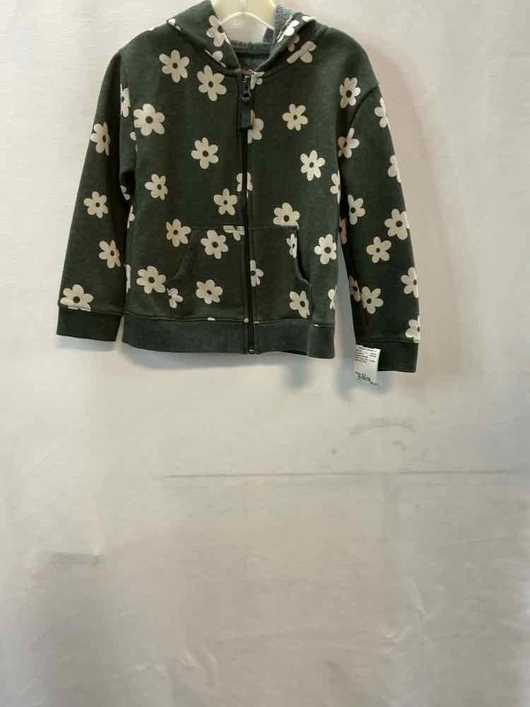 Cat and Jack (D) White Gray Toddler Size 4-5 Sweatshirt
